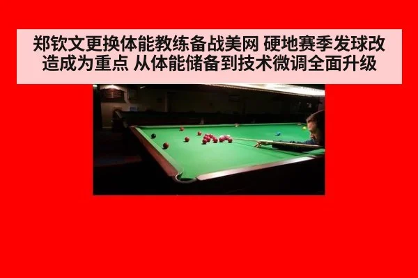 郑钦文更换体能教练备战美网 硬地赛季发球改造成为重点 从体能储备到技术微调全面升级